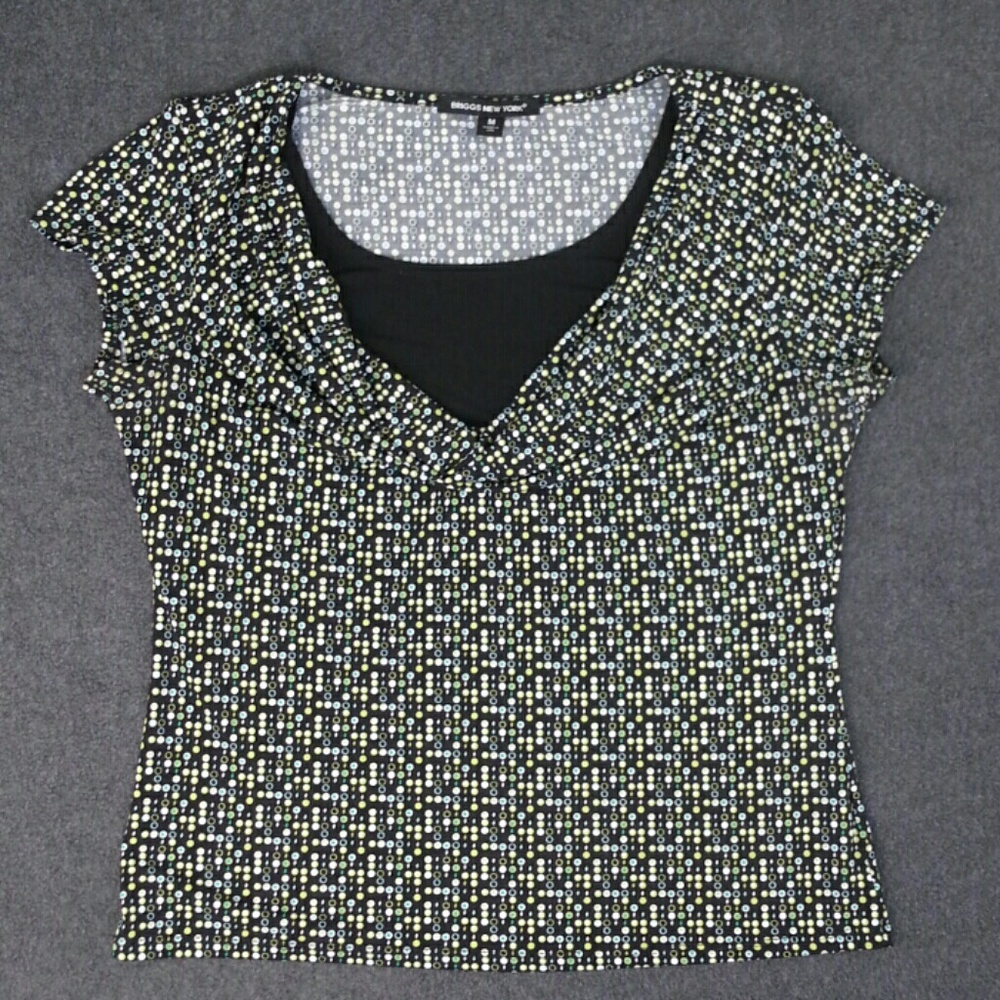 Cowl Top Suitable for Nursing Wear Briggs USA M